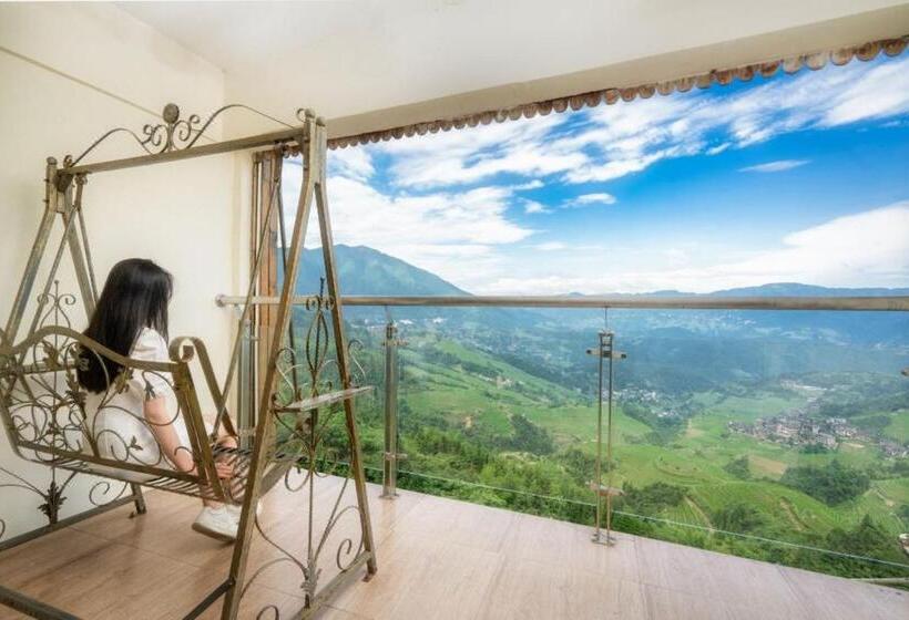 豪华海景房, Longji Panorama Hotel 龙脊全景楼大酒店