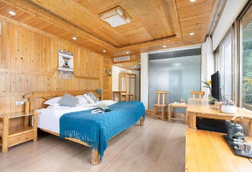 豪华海景房, Longji Panorama Hotel 龙脊全景楼大酒店