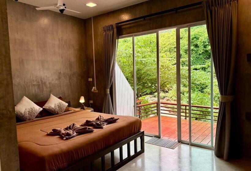 חדר סטנדרט נוף להרים, Baan Apa Erawan Resort