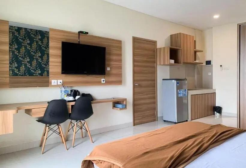 デラックスルーム, Deluma Hotel Syariah Redpartner