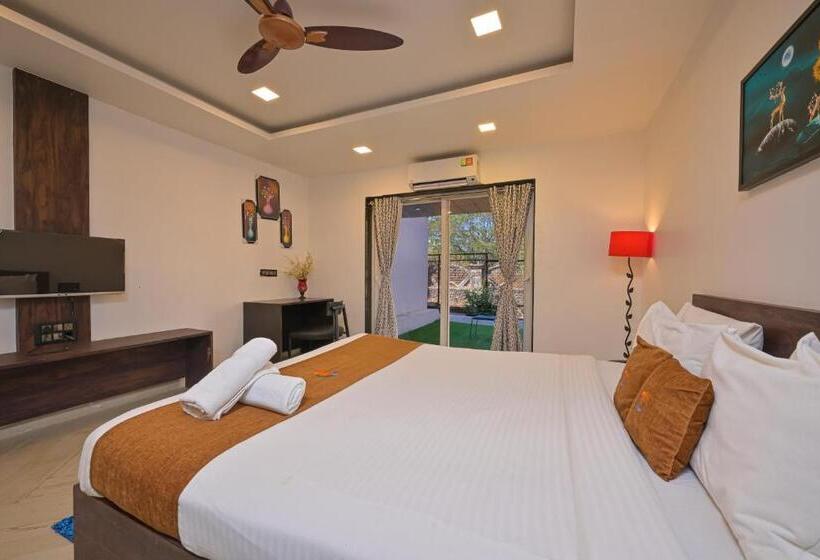 Standardrum med Balkong, Khandala Valley Retreat