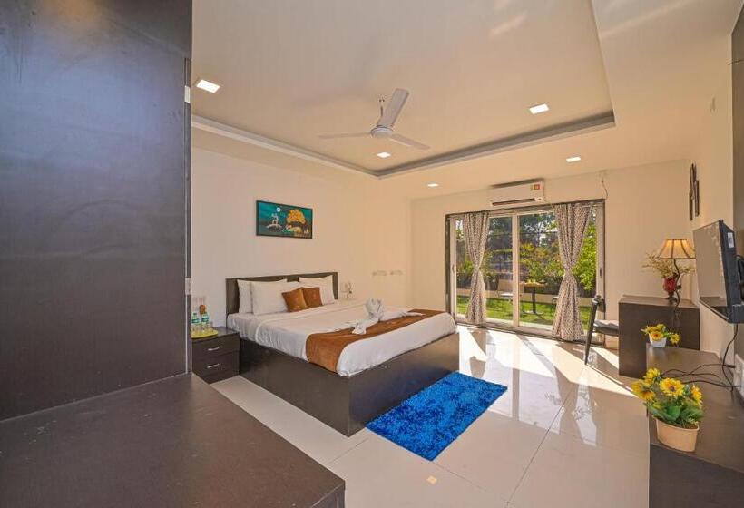 Standardrum med Balkong, Khandala Valley Retreat