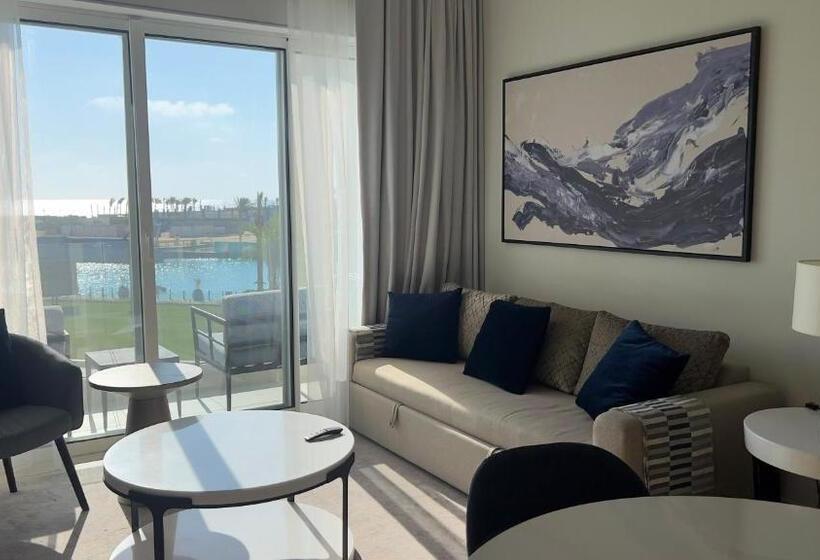 바다 전망 스위트, Marassi, Luxury Suite In Address Beach Resort! Service Apartment