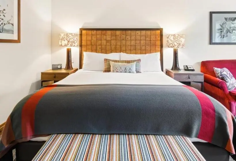 キングサイドベッドのスタンダードワンルーム, 1315 Studio Lodge At Spruce Stowe Mt Resort Ski In Ski Out Sleeps 4