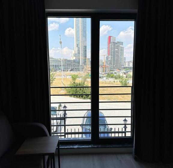 شقة غرفة نوم واحدة مطلة على المدينة, Deluna Yaşamkent