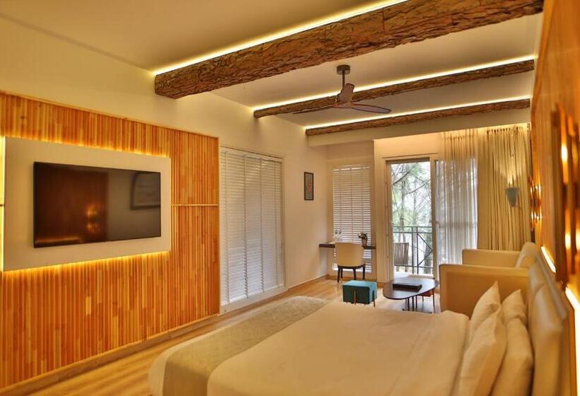 스탠다드 룸 킹사이즈 침대, Kasauli Hills Resort