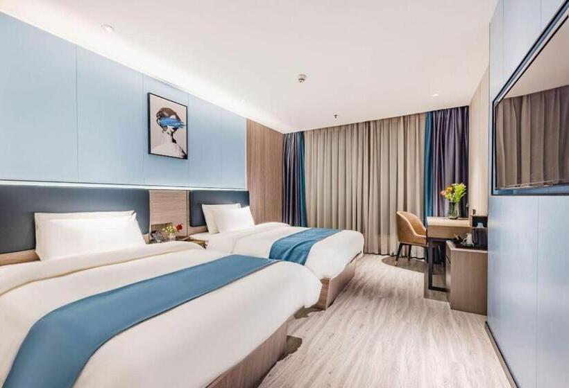 Basic-huone, 昊丽贵阳喷水池地铁站酒店