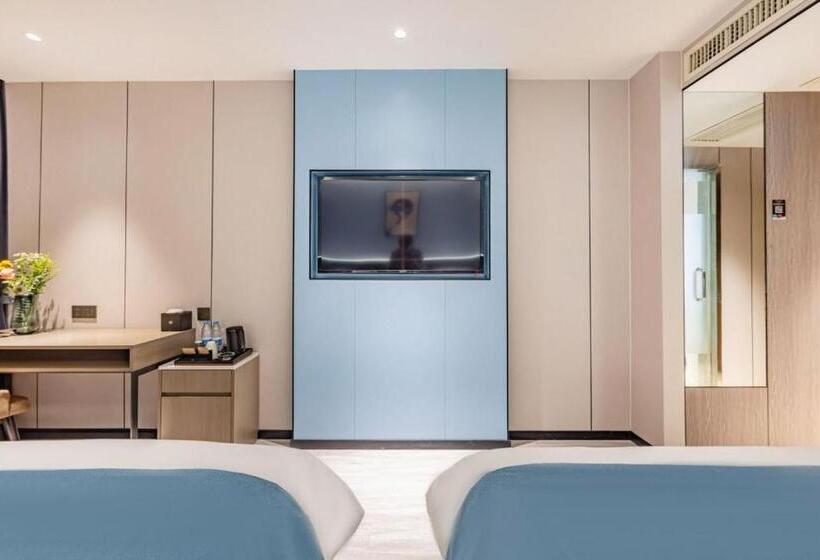 Basic-huone, 昊丽贵阳喷水池地铁站酒店