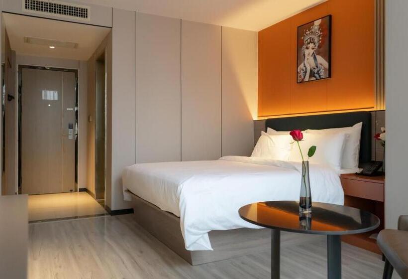 Superior-huone, 昊丽贵阳喷水池地铁站酒店