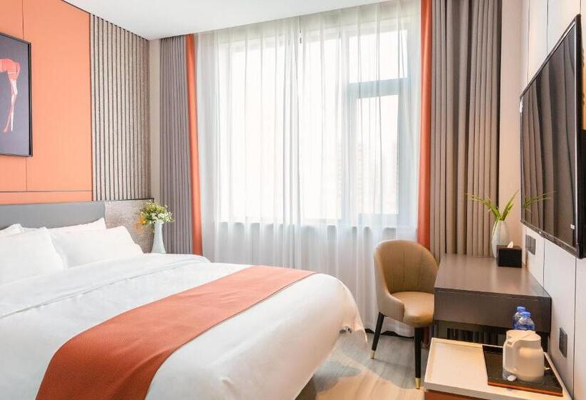 Standard-huone, 昊丽贵阳喷水池地铁站酒店