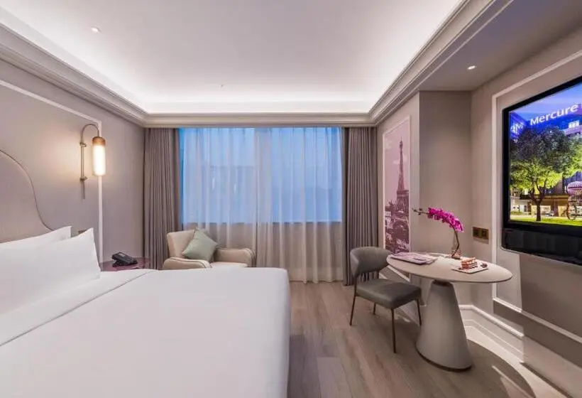 キングサイズベッドのスタンダードルーム, Mercure Shijiazhuang People Square
