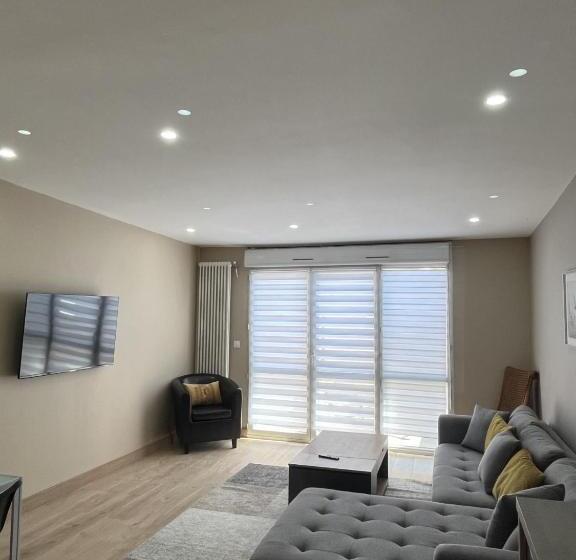 침실 1개 테라스 아파트, Apparthôtel Elite Spa