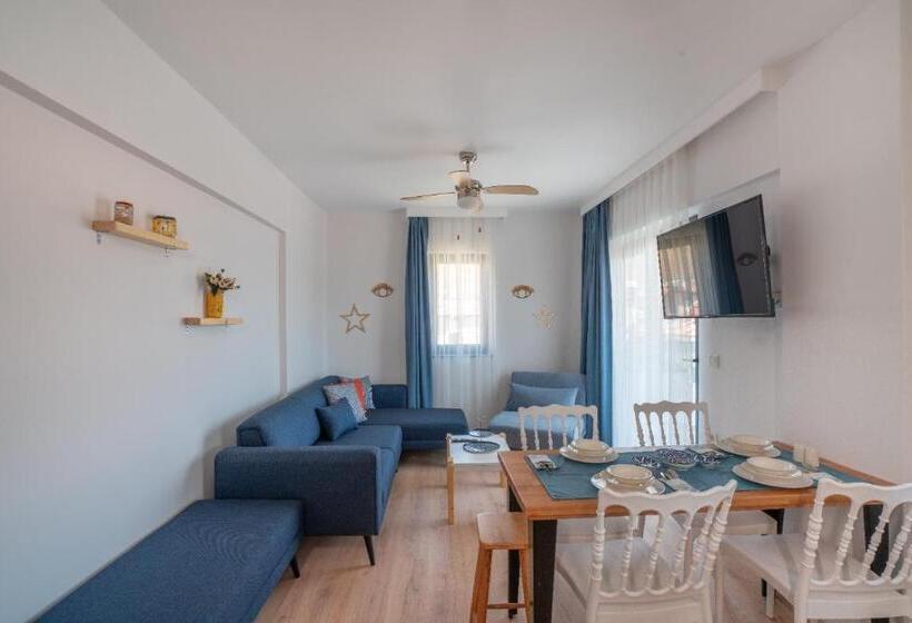 带1个卧室带观景的公寓, İçmeler Apart Dream