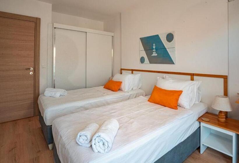 带1个卧室的带海景的公寓, İçmeler Apart Dream