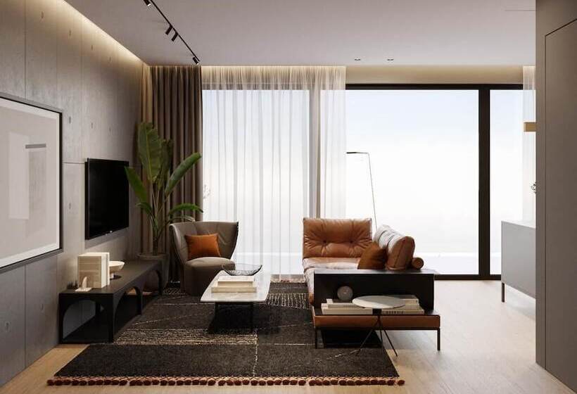 סוויטה עם בריכה, White City Limassol Aparthotel Adults Only