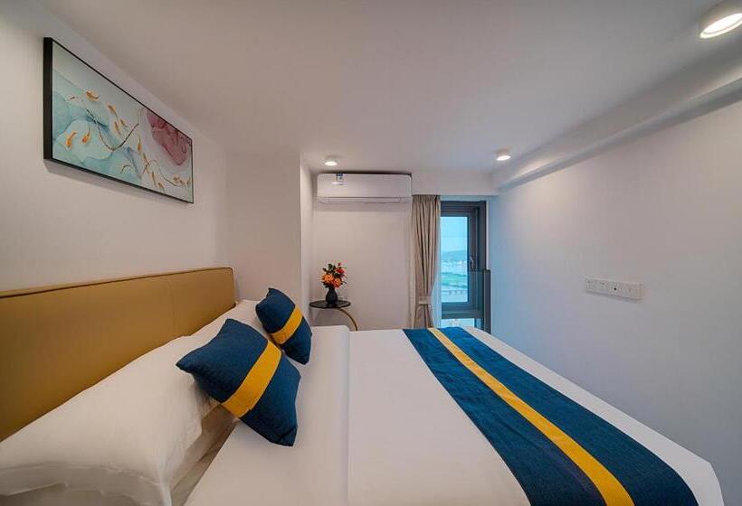 2ベッドスイートルーム, 金舍名都国际公寓广州天河金融城三溪地铁站店