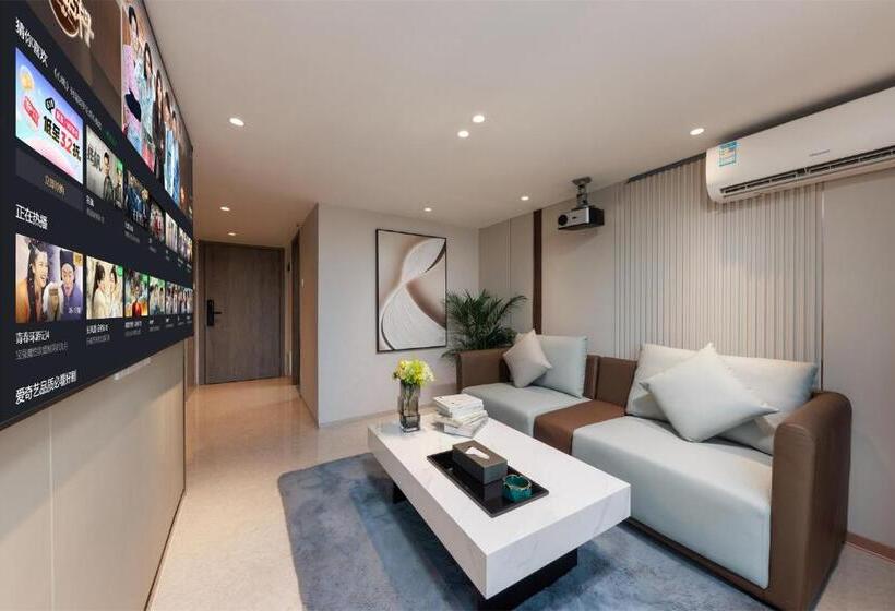 Duplex Suite, 金舍名都国际公寓广州天河金融城三溪地铁站店