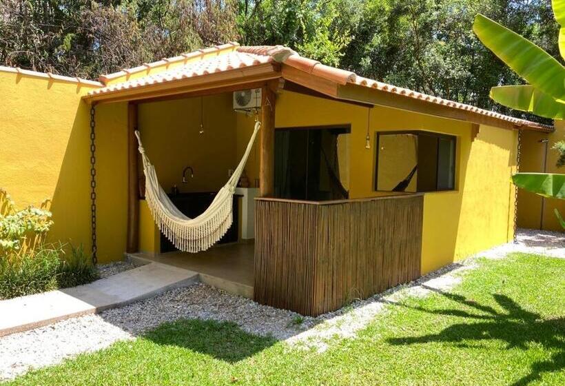 带花园景观的标准工作室, Pousada Jardim Boêmio