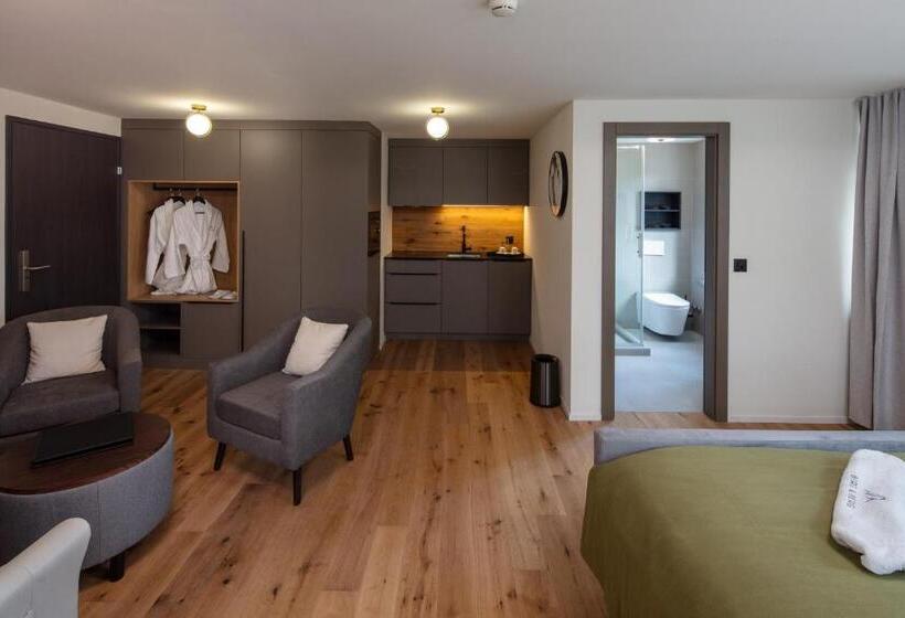 Студия Deluxe, Berg & Berg Hotel Und Apartments Kerns