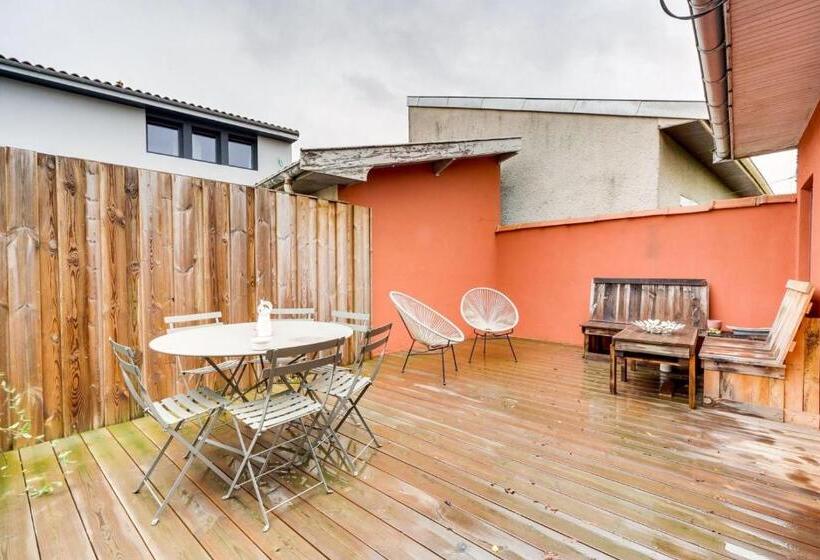 בית, חדר שינה 1, Lovely House Bordeaux Bègles