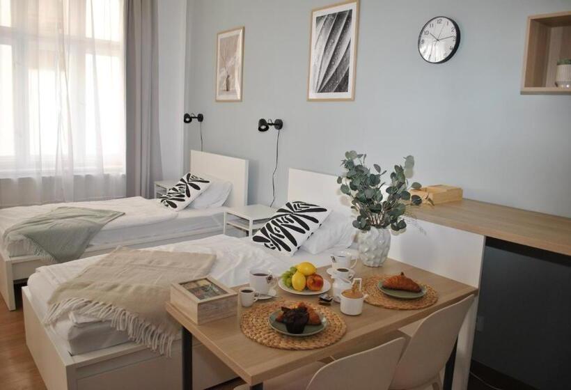 带1个卧室的高级公寓, 7 Nights Apartments Dominikánské N
