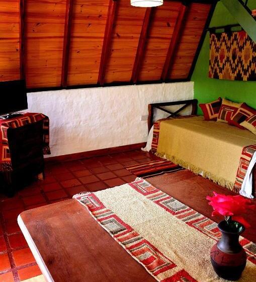 오두막, Cabañas Verde Y Blanco