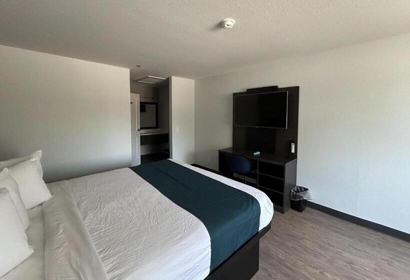 キングサイズベッドのスタンダードルーム, Motel 6 Lake Elsinore, Ca