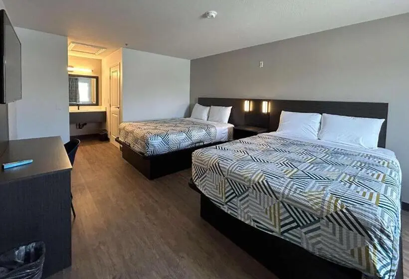 身障者適用スタンダードルーム, Motel 6 Lake Elsinore, Ca