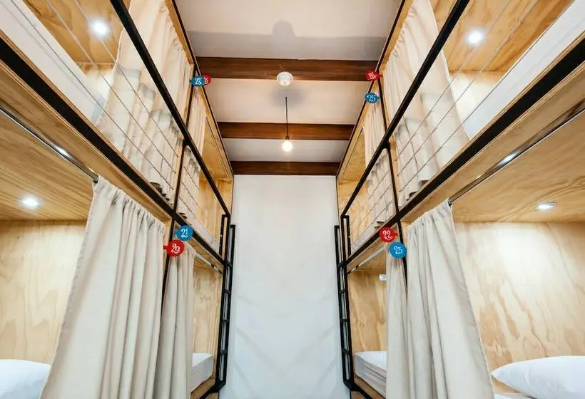 تختخواب در اتاق مشترک, Capital Hostel De Ciudad