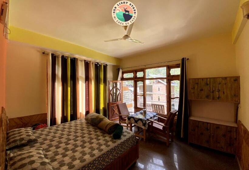 اتاق استاندارد با بالکن, Bhoj Hotel X One Light Stays