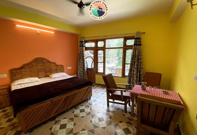 اتاق استاندارد با بالکن, Bhoj Hotel X One Light Stays