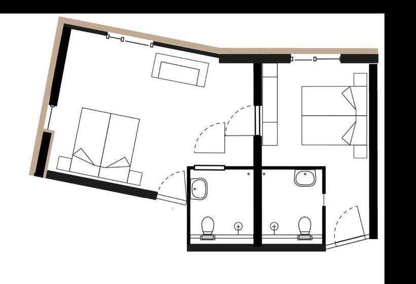 ファミリールーム, Boutique Hotel Bed&bos