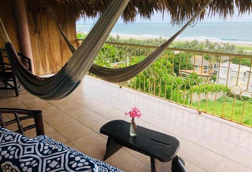 景色の見えるスタンダード４人部屋, Ananda Guest House Yoga & Meditación