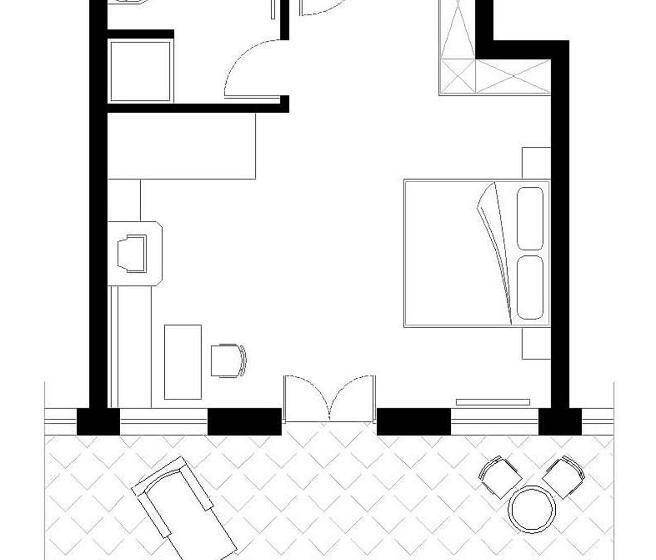 Номер Стандарт с Террасой, Bad Rain Mit Oberstaufen Plusgolf