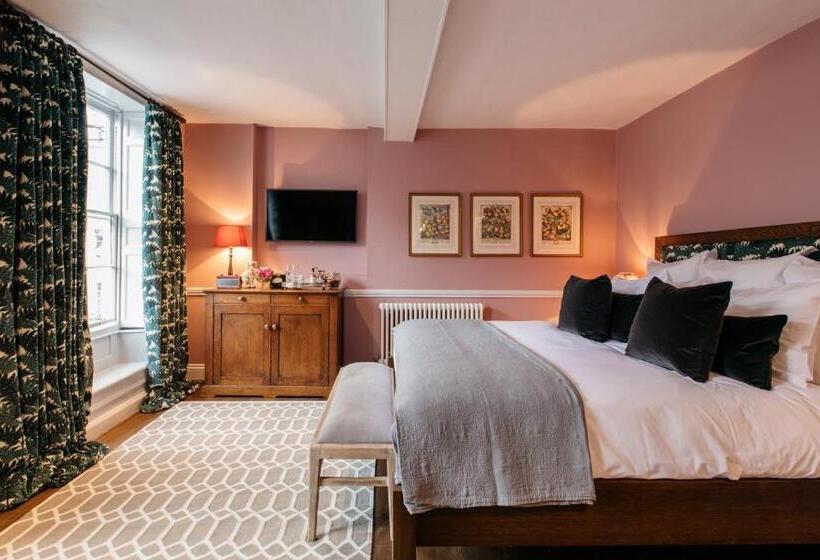 キングサイズベッドのスーペリアルーム, The Bower House, Restaurant & Rooms