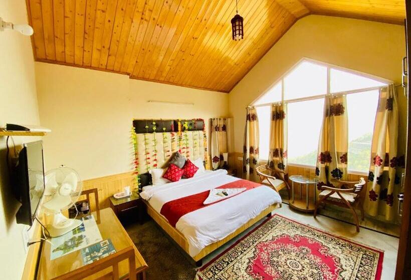 חדר סופריור עם נוף להרים, Sai Cottage Shimla