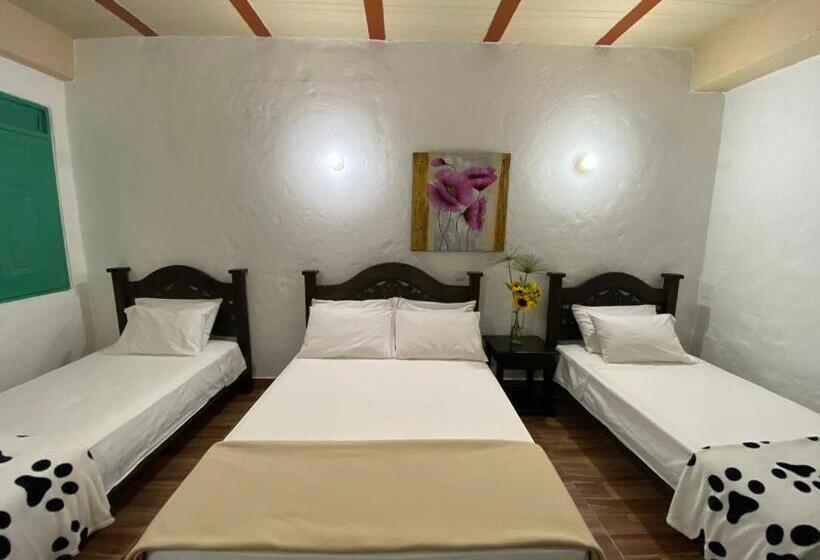 اتاق استاندارد چهار تخته, Campestre Paraiso Cafetero