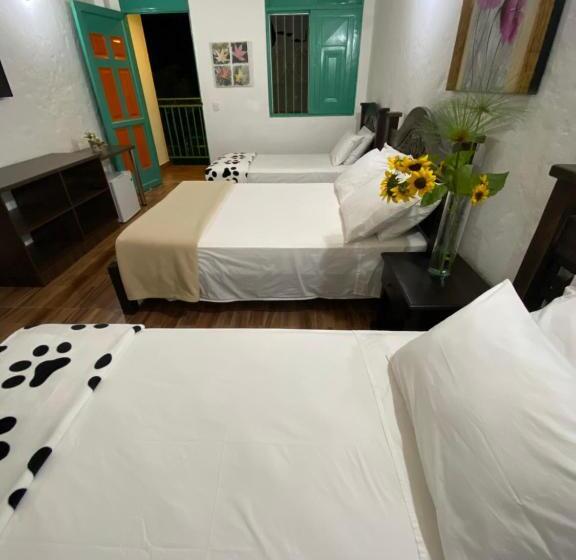 اتاق استاندارد چهار تخته, Campestre Paraiso Cafetero