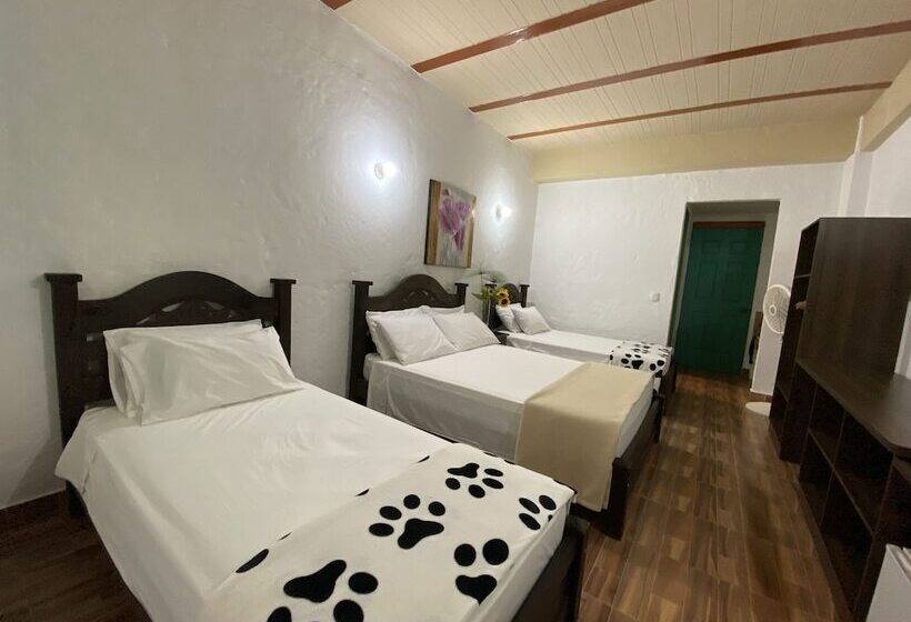 اتاق استاندارد چهار تخته, Campestre Paraiso Cafetero