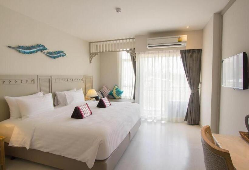 디럭스 룸, Panphuree Residence   Sha Extra Plus