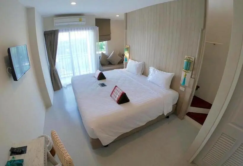 ファミリールーム, Panphuree Residence   Sha Extra Plus