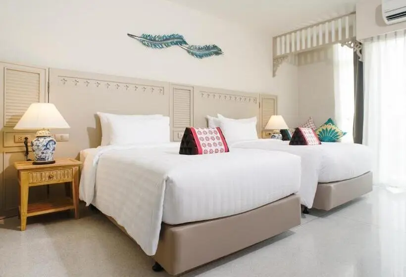 デラックスルーム, Panphuree Residence   Sha Extra Plus