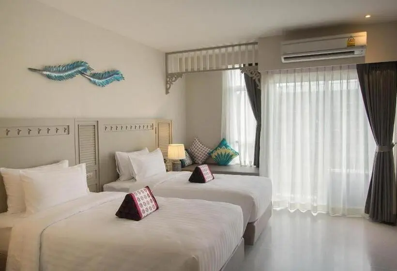 デラックスルーム, Panphuree Residence   Sha Extra Plus