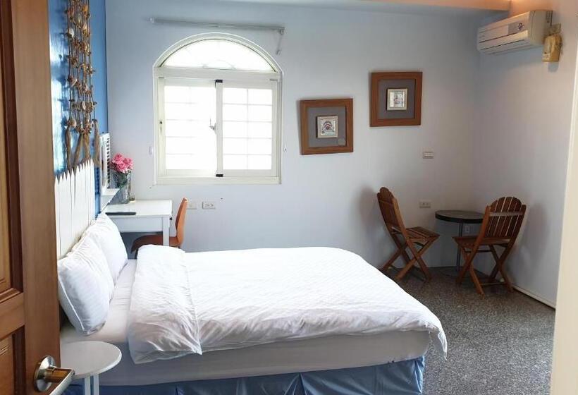 اتاق استاندارد چهارنفره با بالکن, Beauty Monroe B&b 可包棟 150吋投影 唱歌 夏日玩水 烤肉 電動麻將