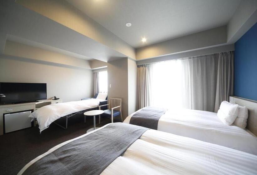 חדר סטנדרט לשלושה, Dormy Inn Miyazaki Natural Hot Spring