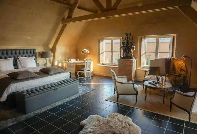 キングサイズベッドのデラックススイート, Boutique Hotel De Brakelhoen
