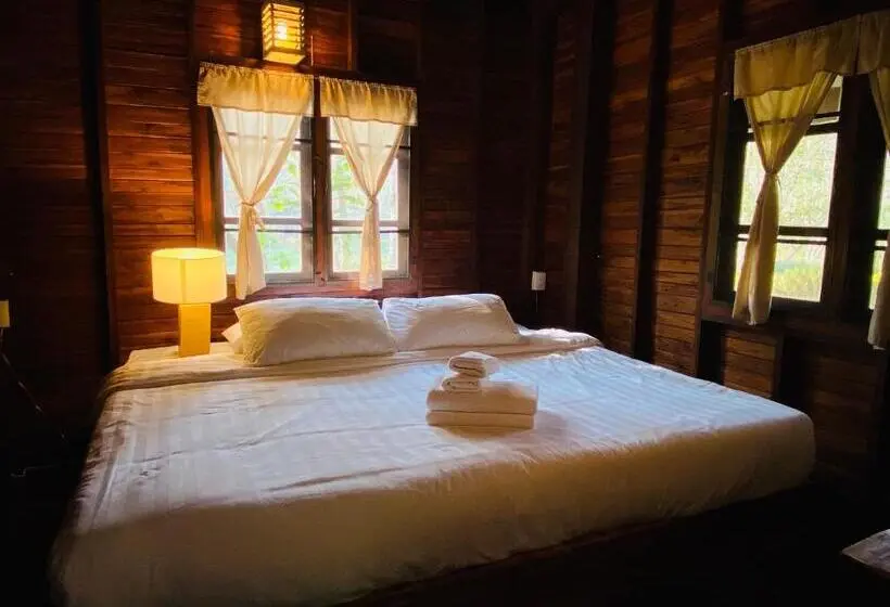 １ベッドルームハウス, Khaokhoherbary Organicfarm&resort