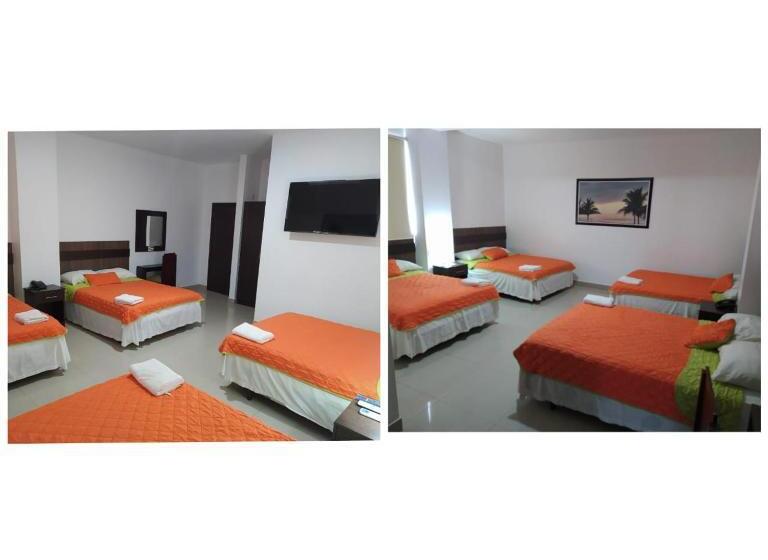 اتاق استاندارد چهار تخته, Manta Airport