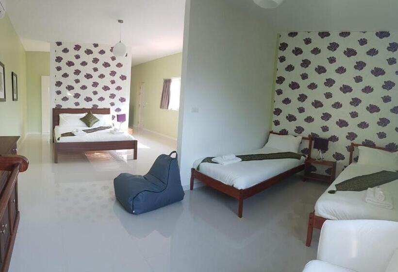 חדר משפחתי נוף להרים, The Hillside Pranburi Resort