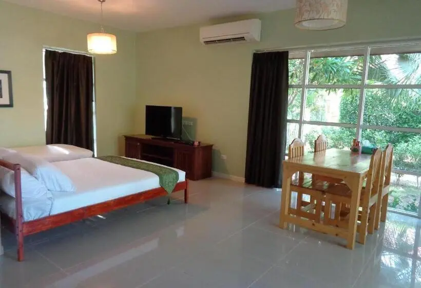 Mökki 1 Makuuhuone, The Hillside Pranburi Resort